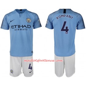 Maillot/Tenue Manchester City KOMPANY 4 Enfant Domicile 2018/2019